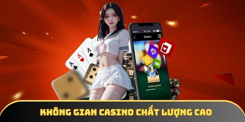 Không gian casino ghi điểm nhờ sự chuyên nghiệp Không gian casino ghi điểm nhờ sự chuyên nghiệp