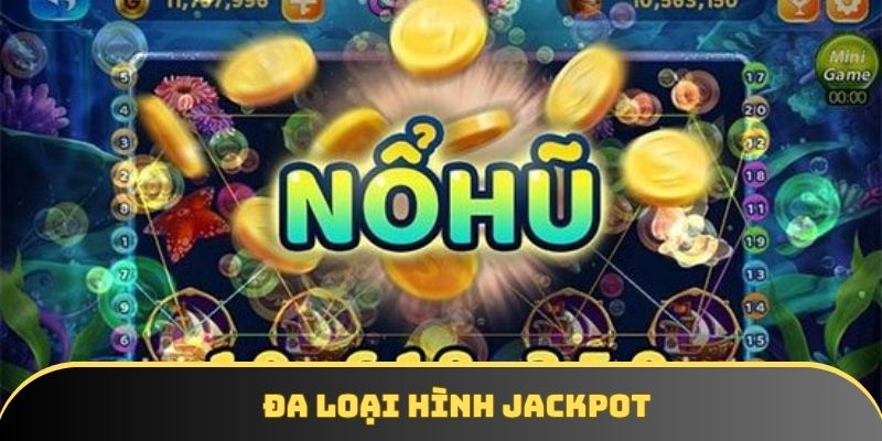 Đa dạng loại hình jackpot được giới thiệu Đa dạng loại hình jackpot được giới thiệu